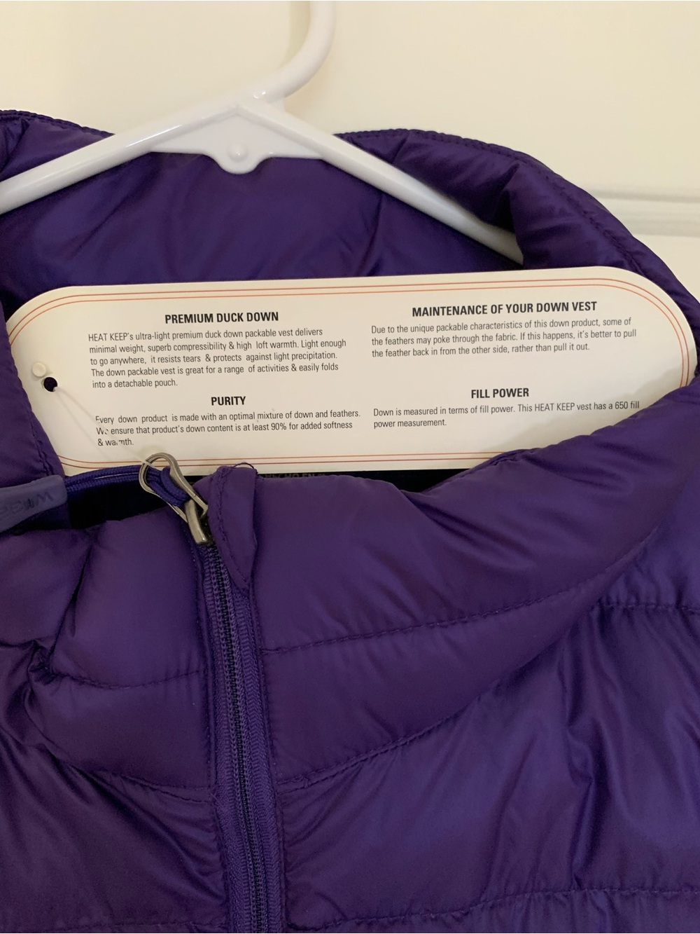 Heatkeep Packable Vest - Picture 4 of 4